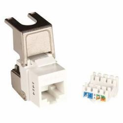 Lanview LVN128146 keystone module (PRO Cat6a Unshielded flip - jack keystone - Warranty: 60M)