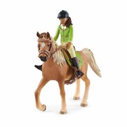 schleich HORSE CLUB Sarah & Mystery (Sorgenfresser Roary [mehr)