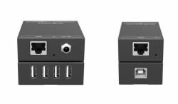 Vivolink VLUSBEXT50 console extender Console transmitter & receiver (USB 4-Port Extender kit via - Ethernet Cable . - Warranty: 36M)