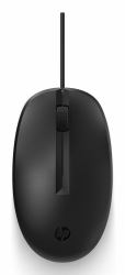 HP 125 Wired Mouse (HP 125 - mus - USB - sort)