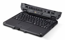 Panasonic FZ-VEKG21LE mobile device keyboard QWERTY English Black (Panasonic FZ-VEKG21L - Keyboard - emmissive - Rugged - backlit - QWERTY - UK - for Toughbook G2)