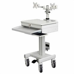 ROLINE 17.03.1175 All-in-One PC/workstation mount/stand White (MOBILE PC/N.BOOK-ARBEITSSTATION - WORKSTATION)