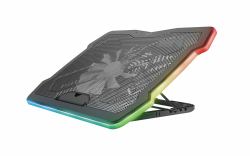 Trust GXT 1126 Aura laptop cooling pad 43.2 cm [17"] 700 RPM Black (GXT1126 AURA LAPTOP COOLING STA - STAND)