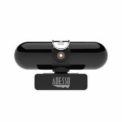 Adesso CyberTrack H7 webcam 4 MP 2560 x 1440 pixels USB 2.0 Black (2K [5.0 MP] QUAD HD WEBCAM W/ - BUILDIN MICROPHONE CYBERTRACK H7)