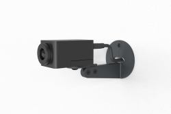 Heckler Design H598-BG camera mounting accessory Camera bracket (Eyeline Camera Mount Camera - bracket H598-BG, Camera - bracket, Black, Steel, 1/4-20", Huddly Go Huddly IQ Logitech BRIO AVer CAM 3...