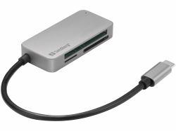 Sandberg USB-C Multi Card Reader Pro (Sandberg USB-C Multi Card Reader Pro)