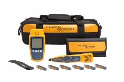 Fluke MicroScanner PoE PoE tester Black, Blue, Yellow (MicroScanner PoE PoE tester - Black, Blue, Yellow)