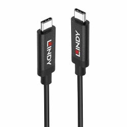 Lindy 5m Active USB 3.2 Gen 2 C/C Cable (5M Usb 3.1 Gen 2 C/C Active - Cable - Warranty: 24M)