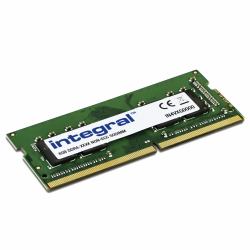 Integral 16GB LAPTOP RAM MODULE DDR4 3200MHZ PC4-25600 UNBUFFERED NON-ECC SODIMM 1.2V 2GX8 CL22 VALUE (16GB LAPTOP RAM MODULE DDR4 3200MHZ PC4-25600 UNBUFFERED NON-ECC 1.2V 2GX8 CL22 INTEGRAL VALUE)