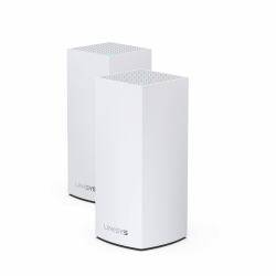 Linksys AX5400 Whole Home Mesh WiFi 6 Dual‑Band System, 2-pack (Linksys Atlas Max 6E - Wi-Fi-system -)