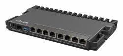 Mikrotik RB5009UG+S+IN wired router 2.5 Gigabit Ethernet Black (RouterBORD 5009UG+S+ with - Marvell Armada ARMv8 CPU - [4-cores, 1.4GHz per core], 1GB of DDR4 RAM, 1GB RB5009UG+S+IN, Ethernet WAN, ...
