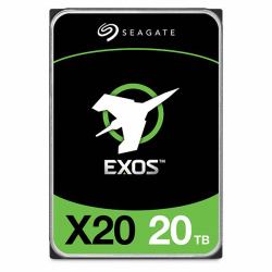 Seagate Enterprise Exos X20 internal hard drive 20 TB 7200 RPM 3.5" Serial ATA III (SEAGATE EXOS X20 HDD 20TB SATA 7.2K,3.5'')