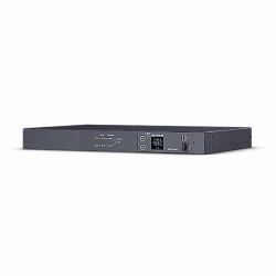 CyberPower PDU24005 power distribution unit [PDU] 10 AC outlet[s] 1U Black (SINGLE-BANK METERED AUTOMATIC - TRANSFER SWITCH [ATS] 16A 8XC13)