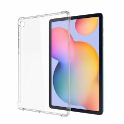 eSTUFF ES680102-BULK tablet case Cover Transparent (Cover for Galaxy Tab S6 Lite - 2024/2022/2020 ORLANDO Clear - TPU Cover with corner protection - Warranty: 24M)