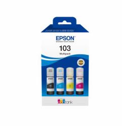 Epson C13T00S64A printer ink refill Original (Epson 103 Multipack - 4 pakker - sort,)