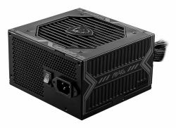 MSI MAG A550BN UK PSU '550W, 80 Plus Bronze certified, 12V Single-Rail, DC-to-DC Circuit, 120mm Fan, Non-Modular, Sleeved Cables, ATX Power Supply Unit, UK Powercord, Black' (MSI 550W BRONZE STANDA...