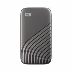 Western Digital My Passport 4 TB USB Type-C 3.2 Gen 2 [3.1 Gen 2] Grey (WD SSDEX USB3.2 My Passport SSD 4TB Space Gray Supports USB 3.2 Gen 2)