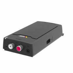 Axis 02370-001 bridge/repeater Network bridge Black (C8110 NETWORK AUDIO BRIDGE - Warranty: 60M)