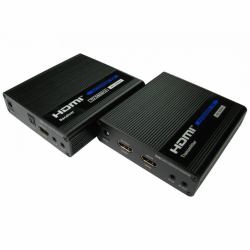 Cables Direct HD-EX270 AV extender AV transmitter & receiver Black (70m HDMI v2.0 Extender over Single Patch Cable)