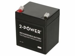 2-Power 2P5-12 UPS battery Sealed Lead Acid [VRLA] 12 V 5 Ah (2-Power 12V 5Ah VRLA Security Battery)