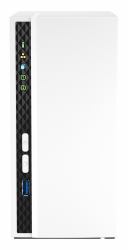 QNAP TS-233 NAS/storage server Tower ARM Cortex-A55 2 GB 0 TB QNAP QTS White (2-bay ARM 4C 2.0GHz 2x SATA 6Gb/s 3.5/2.5 2GB RAM on-board 1x GbE 1x USB3.2 Gen1 and 2x USB2.0)