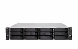 QNAP TS-H1886XU-RP-R2 NAS Rack [3U] Intel® Xeon® D D-1622 32 GB DDR4 0 TB QuTS hero Black, Grey (18-Bay SATA 6Gbps [12 x 3.5in + 6 x 2.5in] 2U NAS Intel Xeon D-1622 4 cores / 8 threads up to 3.20...