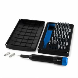 iFixit EU145391-1 electronic device repair tool (Mahi Driver Kit [48 Bits] - 48 pc[s], 12-spline - flange,Flat,Phillips,Pozidriv,Security Torx,Security hex [imperial],Security - Warranty: 24M)