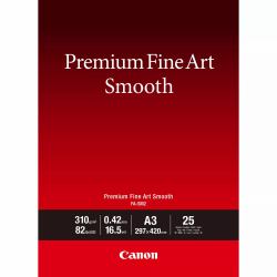 Canon FA-SM2 A3 White Smooth (Canon Premium Fine Art FA-SM2 - Smooth - 16.5 mil - A3 [297 x 420 mm] - 310 g/mÃÂÃÂÃÂÃÂÃÂÃÂÃÂÃÂ² - 82 lbs - 25 sheet[s] ...