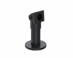 Ergonomic Solutions TabPOS Tablet & mPOS TabTilt on 120mm SP2 pole with rotation slot (TABTILT ON 120MM SP2 POLE WITH - ROTATION SLOT - BLACK)