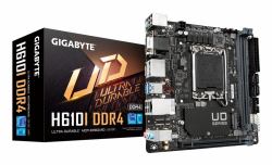 GIGABYTE H610I DDR4 Motherboard - Supports Intel Core 14th CPUs, 4+1+1 Hybrid Digital VRM, up to 3200MHz DDR4, 1xPCIe 3.0 M.2, GbE LAN, USB 3.2 Gen 1 (GIGA H610I DDR4 S1700/DDR4/mITX)