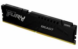 Kingston Technology FURY Beast 8GB 5600MT/s DDR5 CL40 DIMM Black (8GB DDR5-5600MTS CL40 DIMM FURY - BEAST BLACK)