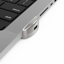 Compulocks Ledge Adapter for MacBook Pro 14-inch [M1/M2/M3/M4/M5] - Silver (Compulocks MacBook Pro M1 14-inch Ledg)