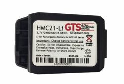 GTS HMC21-LI handheld mobile computer spare part Battery (MC2100 RECHARGEABLE BATTERY - 3.7V 2400 MAH BTRY-MC21EAB0E)