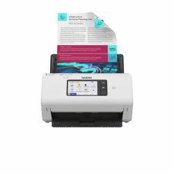 Brother ADS-4700W scanner ADF + Sheet-fed scanner 600 x 600 DPI A4 Black, White (ADS-4700W SCANNER DUPLEX 40PPM - W. LAN WLAN 80P ADF TOUCHSCREEN)