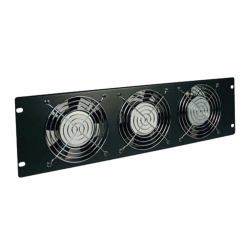 Tripp Lite SRXFAN3U SmartRack 3U Fan Panel - 3 208-240V high-performance fans; 315 CFM; C14 inlet (RACK-MOUNT 3U FAN PANEL - )