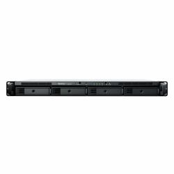 Synology RackStation RS422+ NAS/storage server Rack [1U] Ryzen Embedded R1600 2 GB DDR4 DSM Black (Synology RS422+ rackstation 4 bay; Compact and Versatile Storage for Streamlined Data Management; ...