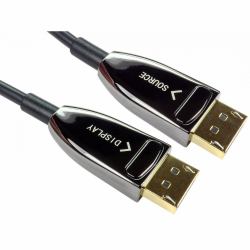 Cables Direct NLDP-AOC020 DisplayPort cable 20 m Black (CDL 20m DisplayPort v1.4 AOC Cable)