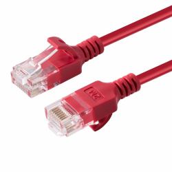 Microconnect V-UTP6A015R-SLIM networking cable Red 1.5 m Cat6a U/UTP [UTP] (U/UTP CAT6A Slim 1.5M Red - Unshielded Network Cable, - LSZH 4x2xAWG 28 CU, OD : 3.6mm - Warranty: 300M)