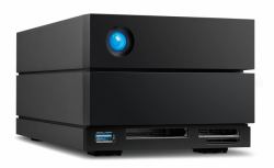 LaCie 2BIG DOCK disk array 40 TB Desktop Black (LACIE 40TB 2big Dock Thunderbolt 3)