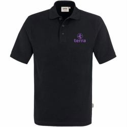 TERRA 9999212 shirt/top T-shirt Polo collar Short sleeve (TERRA Poloshirt, schwarz - GrÃ¶Ãe: XL)