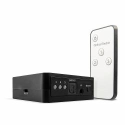 Lindy 3 Port TosLink [Optical] Digital Audio Switch (3 PORT TOSLINK [OPTICAL] AUDIO SWITC)