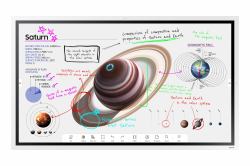 Samsung WM55B interactive whiteboard 139.7 cm [55"] 3840 x 2160 pixels Touchscreen Grey, White (WM55B Digital signage flat - panel 139.7 cm [55"] VA Wi-Fi - 350 cd/mÂ² 4K Ultra HD White Touchscre...