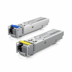 Ubiquiti UACC-OM-SM-1G-S-2 network transceiver module Fiber optic 1250 Mbit/s SFP (UACC-OM-SM-1G-S-2 network - Warranty: 24M)