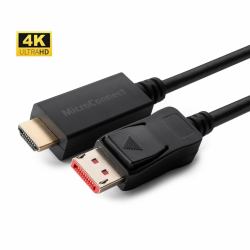 Microconnect MC-DP-HDMI-10004K DisplayPort cable 10 m Black (4K Displayport 1.4 to HDMI - 2.0 Cable 10m Supports - 4K*2K@60Hz and 3D Black gold plated Support HDCP1.4 - Warranty: 300M)