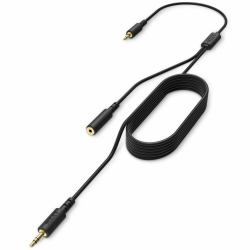 NZXT ST-ACCC1-WW audio cable 2 m 2 x 3.5mm 3.5mm TRRS Black (NZXT Chat Cable - Streaming Audio Cabl)