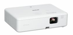 Epson CO-W01 (Epson CO-W01 - 3LCD projector - portable - 3000 lumens [white] - 3000 lumens [colour] - WXGA [1280 x 800] - 16:10 - black / white)