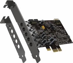 Creative Labs Sound blaster audigy fx v2 Internal 5.1 channels PCI-E (***Creative sound blaster audigy fx v2 - upgradable hi-res 5.1 pci-e sound card with 70SB187000000)