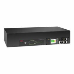 APC NetShelter Rack Automatic Transfer Switch, 2U, 30A, 120V, 2 L5-30P IN, 16 5-20R OUT, 50/60Hz (RACK AUTOMATIC TRANSFER SWITCH 2U 30)