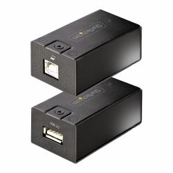 StarTech.com 150m [492ft] USB 2.0 Extender over Cat5e/Cat6 Ethernet Cable, Externally Powered USB Extender via RJ45/Network Cable, USB Over Ethernet Cable Extender/Adapter (Startech USB 2.0 Extende...