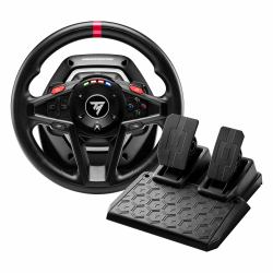 Thrustmaster T128 Black USB Steering wheel + Pedals Analogue / Digital PC, Xbox One, Xbox Series S, Xbox Series X, Xbox One X, Xbox One S (ThrustMaster T128 - rat og pedalsÃ¦t -)